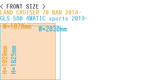 #LAND CRUISER 70 BAN 2014- + GLS 580 4MATIC sports 2019-